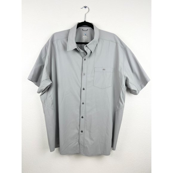 Kuhl Other - KUHL Men’s Bandit Short Sleeve Shirt, Gray, Size XXL